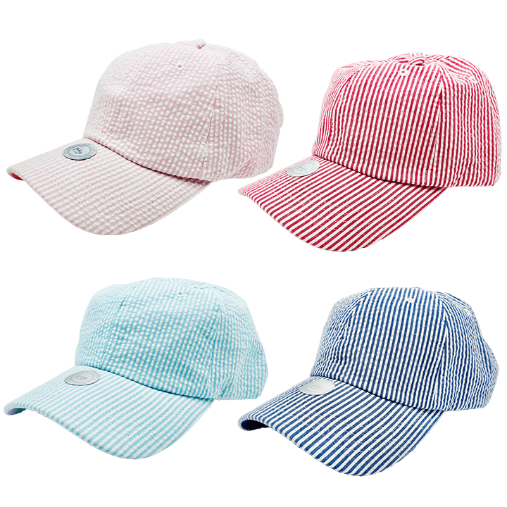 Ladies' Seersucker Ballcaps