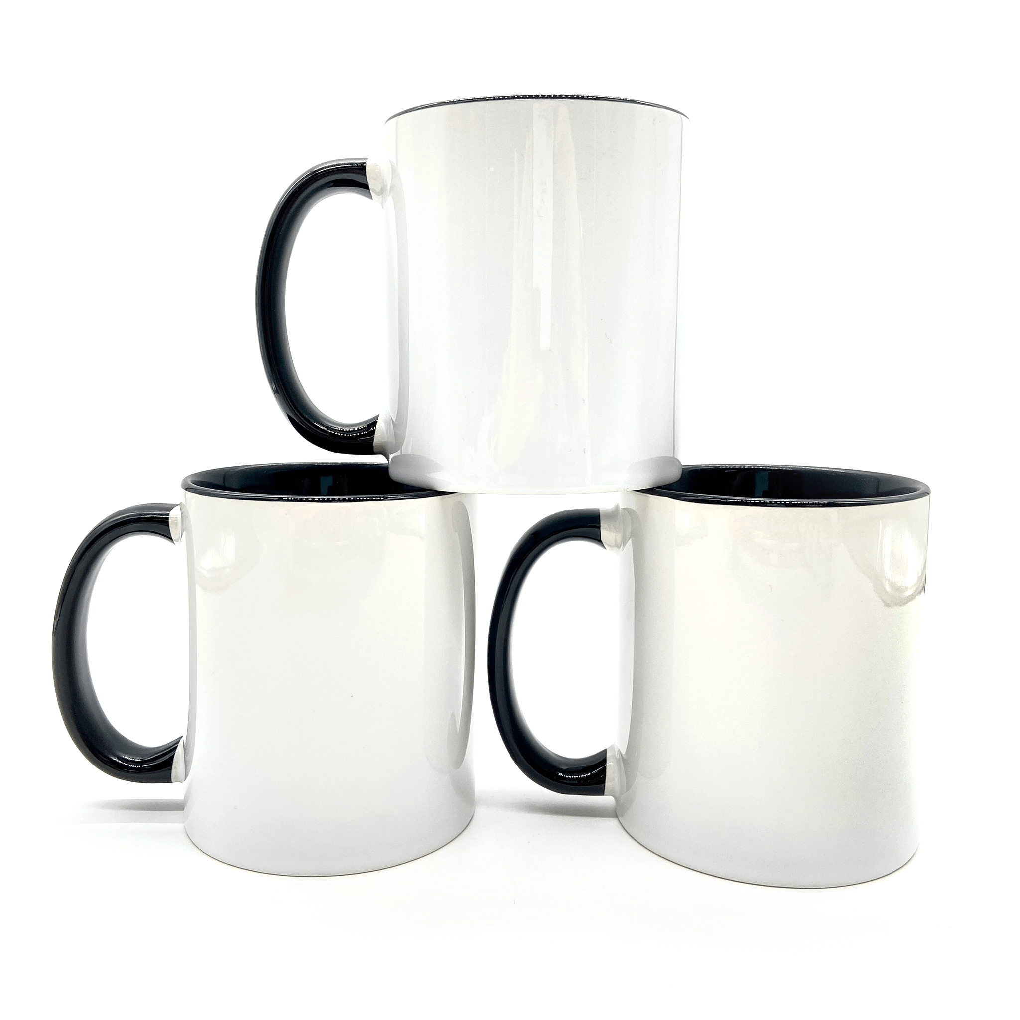 Customizable 11 oz  Black Inner Color Mug