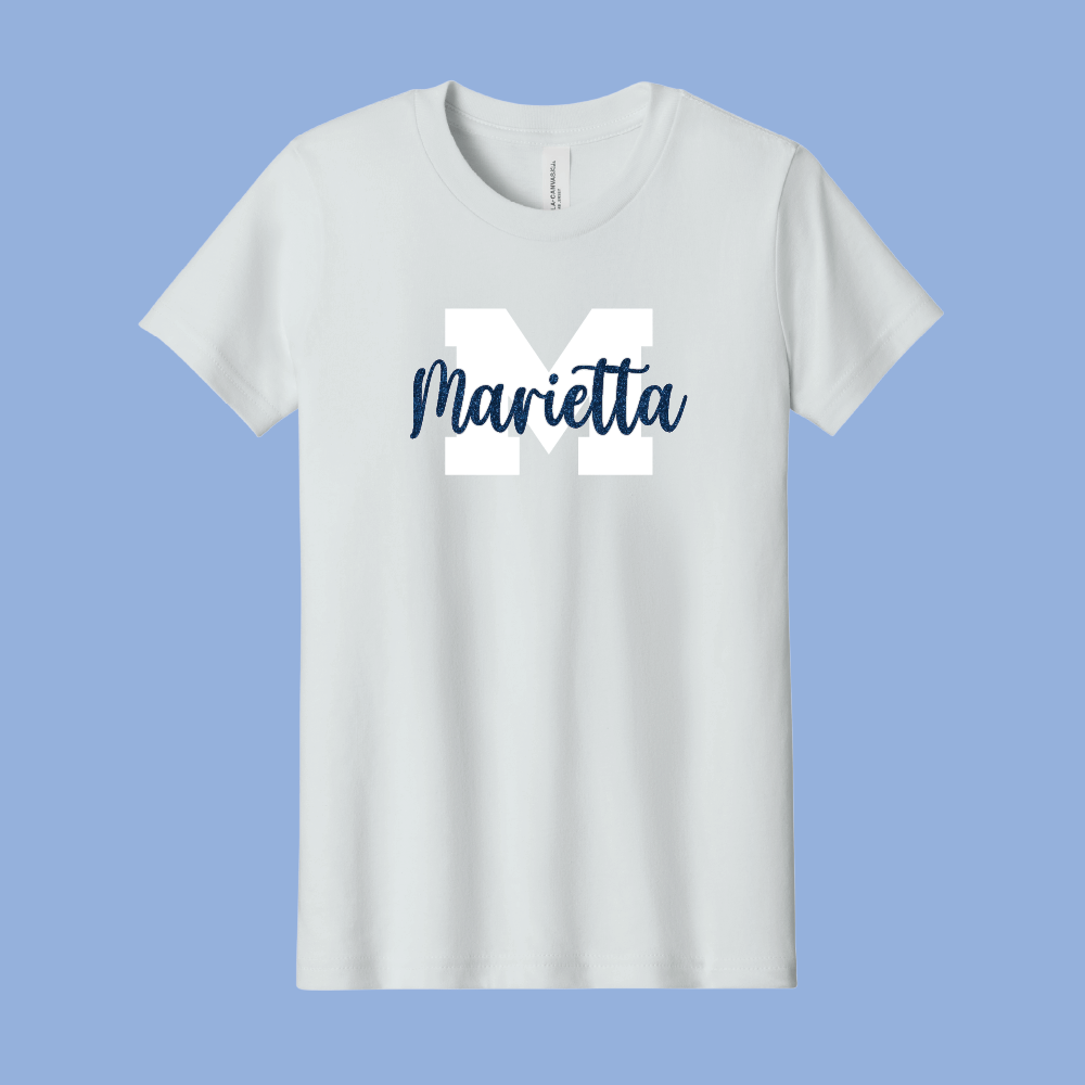 Girls' BELLA+CANVAS® Unisex Jersey Short Sleeve Tee. BC3001Y