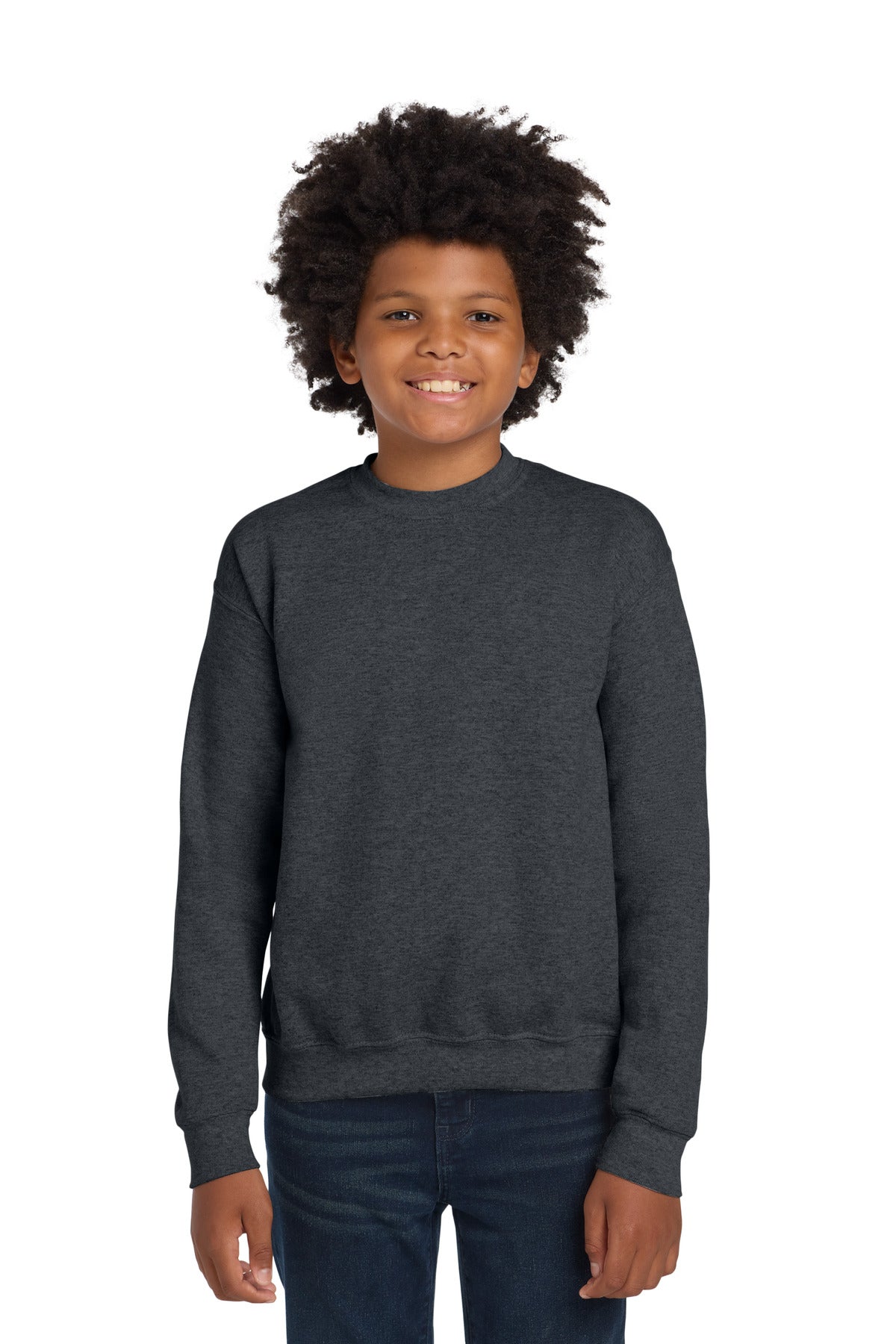 Gildan ®  Youth Heavy Blend™ Crewneck Sweatshirt.  18000B