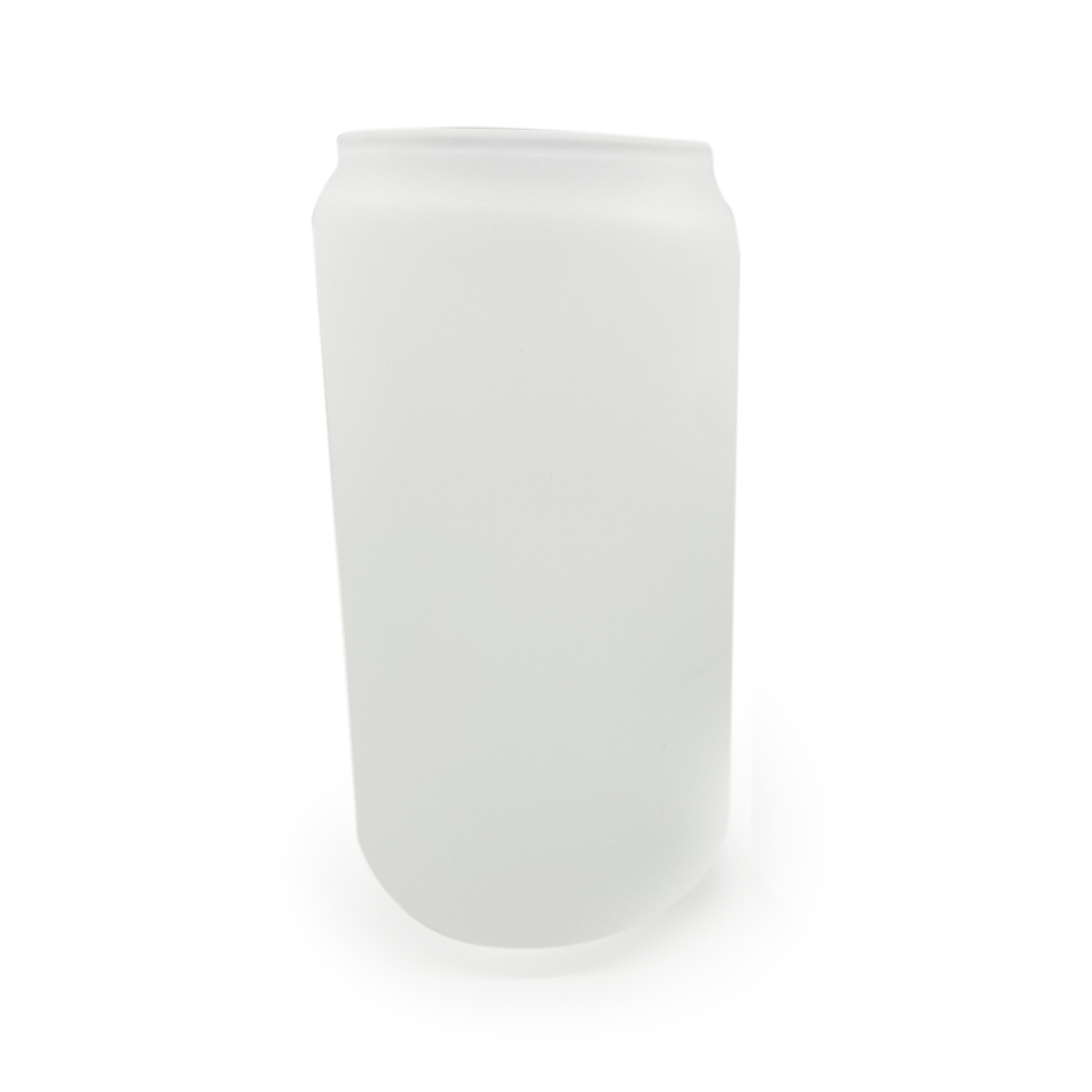 Customizable Frosted Beer Can Glass