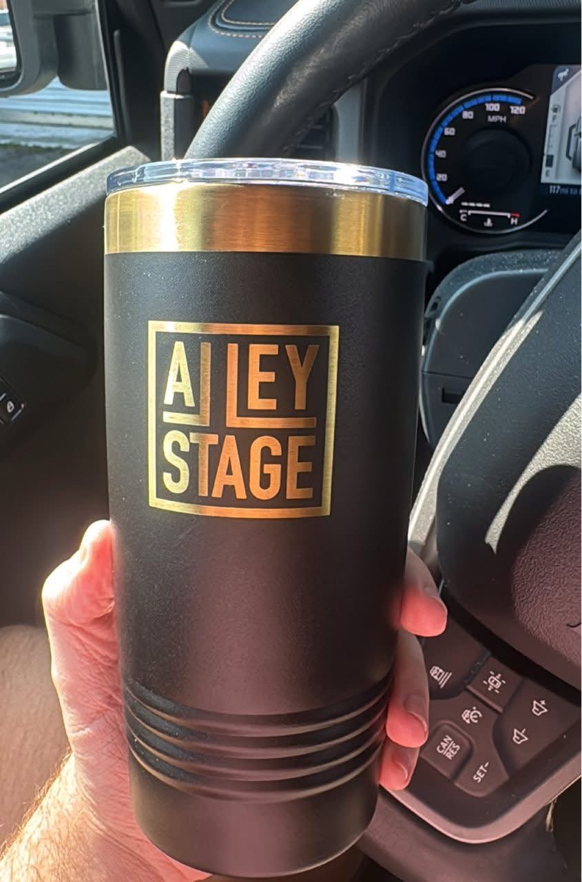 ALLEY STAGE LOGO Insulated Tumbler