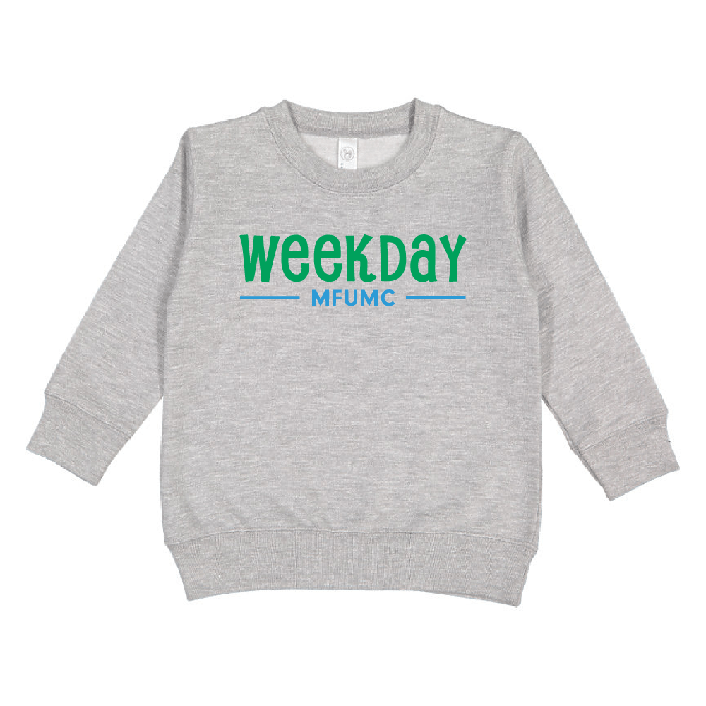 Weekday New Logo Toddler Crewneck Sweatshirt