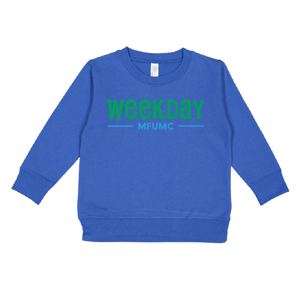 Weekday New Logo Toddler Crewneck Sweatshirt