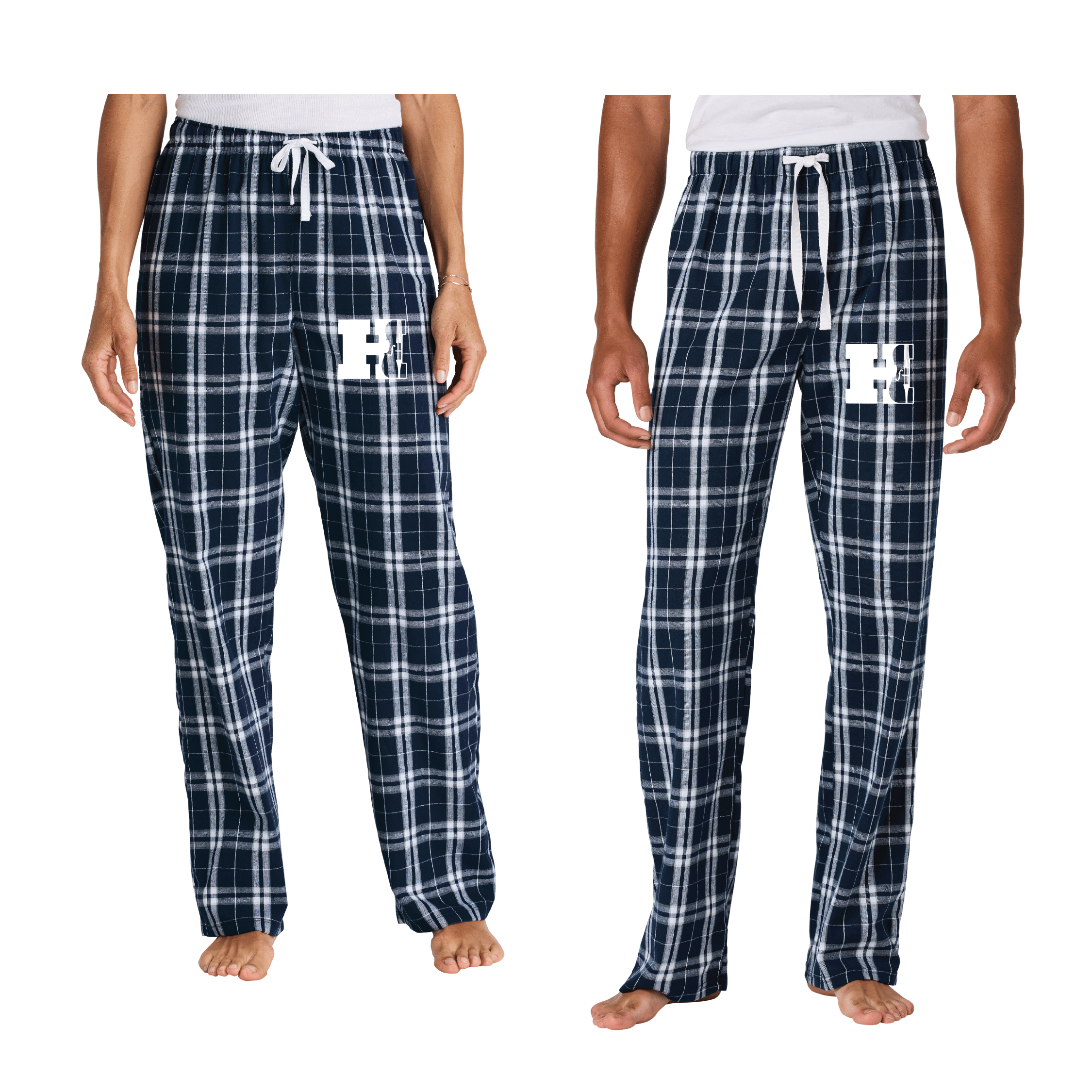 Flannel Plaid Pant with Logo