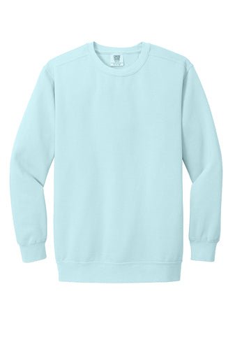 Custom Puffy Embroidery COMFORT COLORS ® Heavy Weight Crewneck Sweatshirt