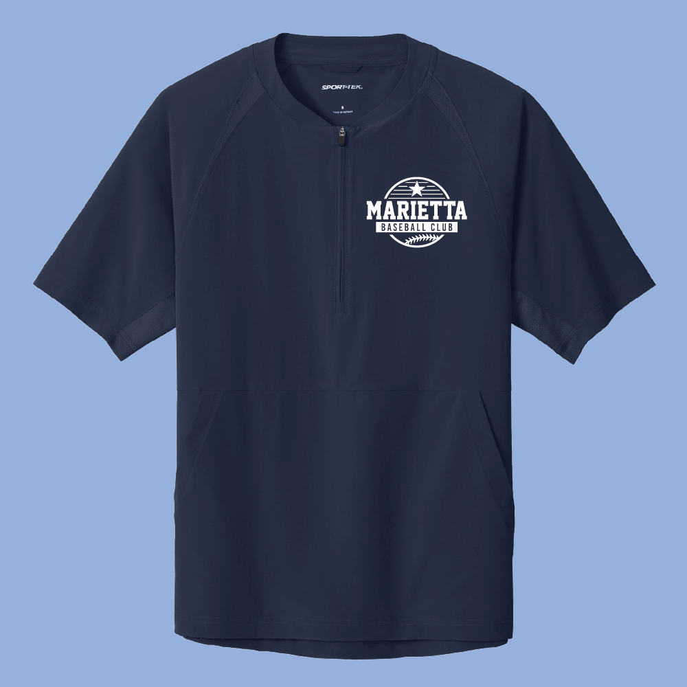 Adult Sport-Tek® Repeat 1/2-Zip Short Sleeve Jacket. JST489