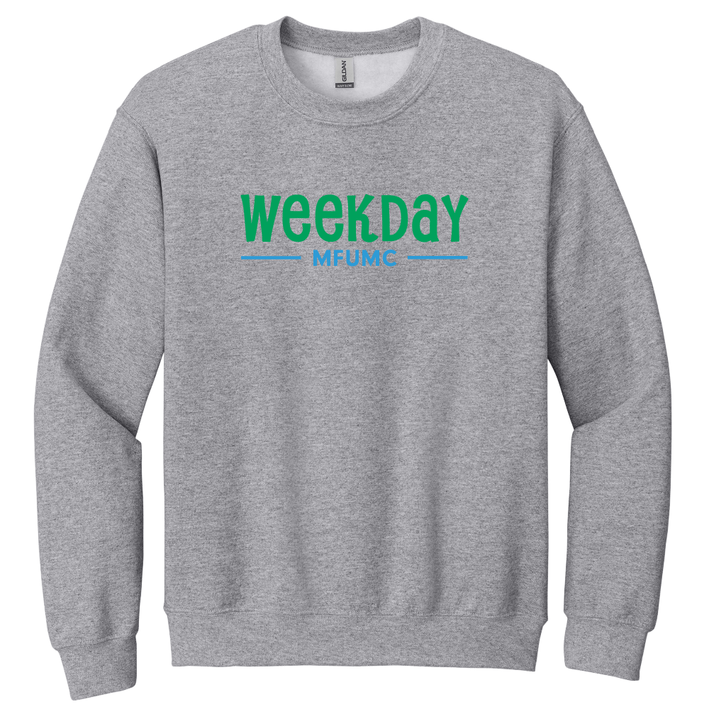 Weekday New Logo Adult Crewneck Sweatshirt