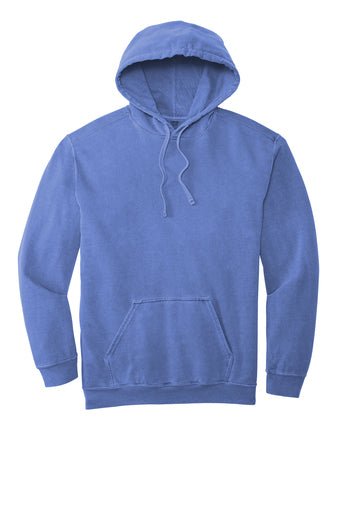 Custom Puffy Embroidery Comfort Colors® Ring Spun Hooded Sweatshirt