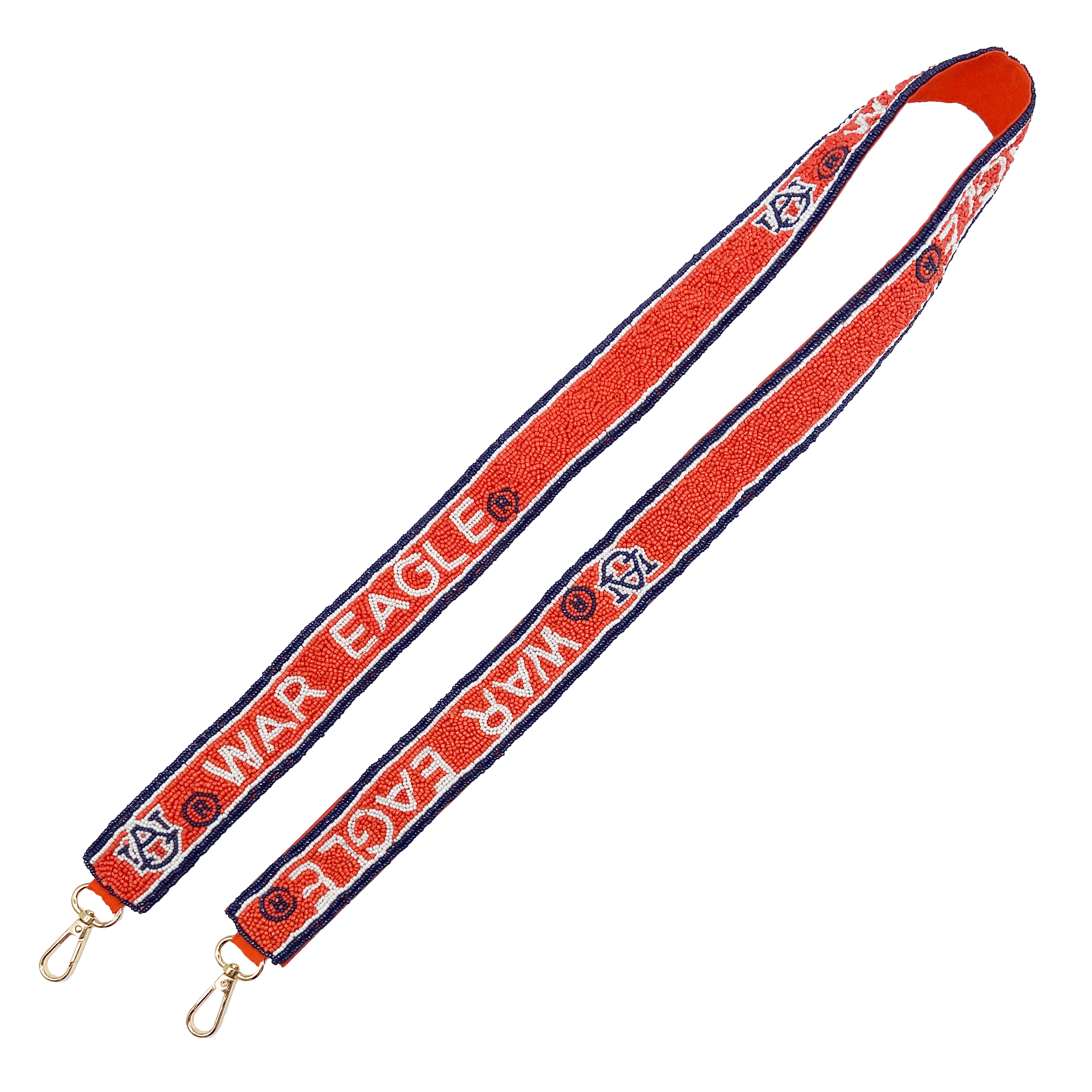 Auburn University War Eagle Beaded Purse Strap