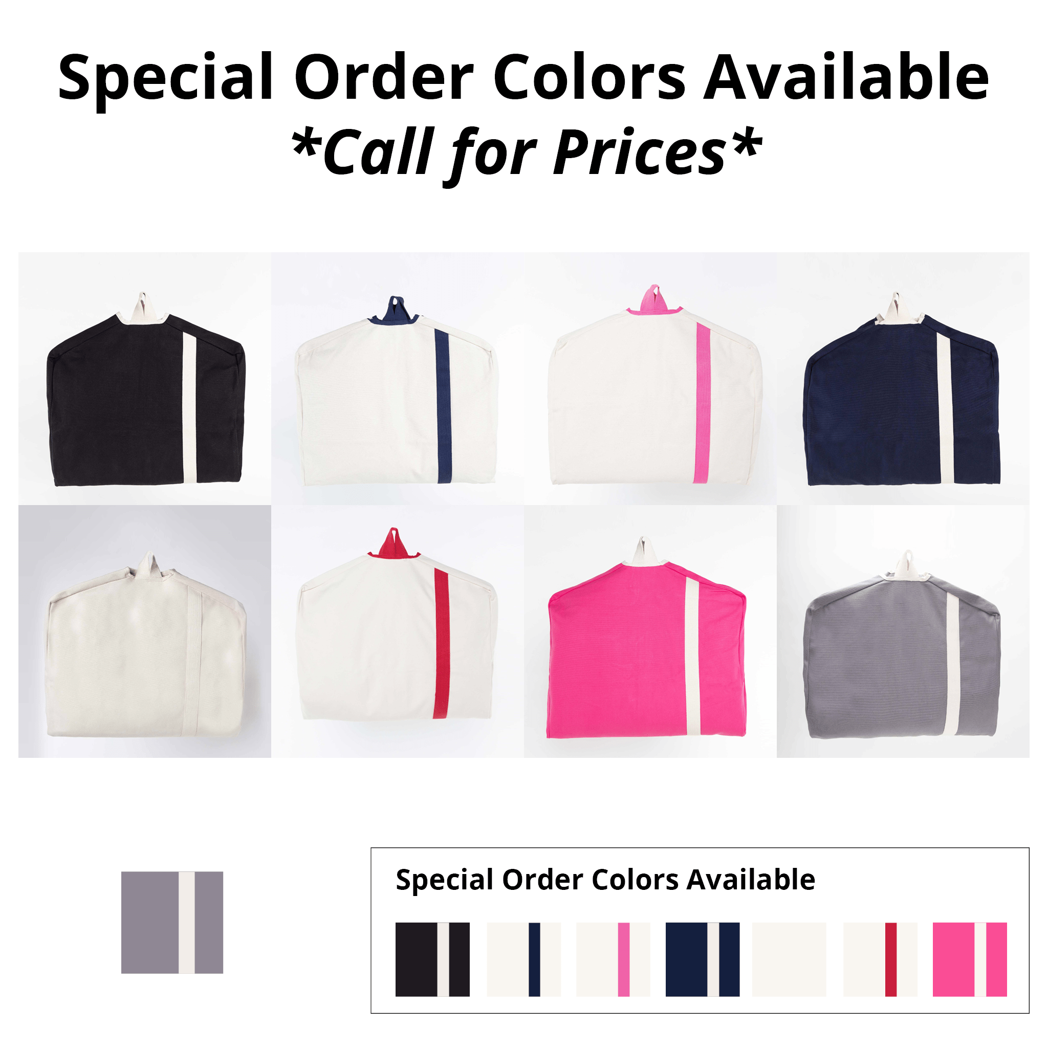 Canvas Garment Bags