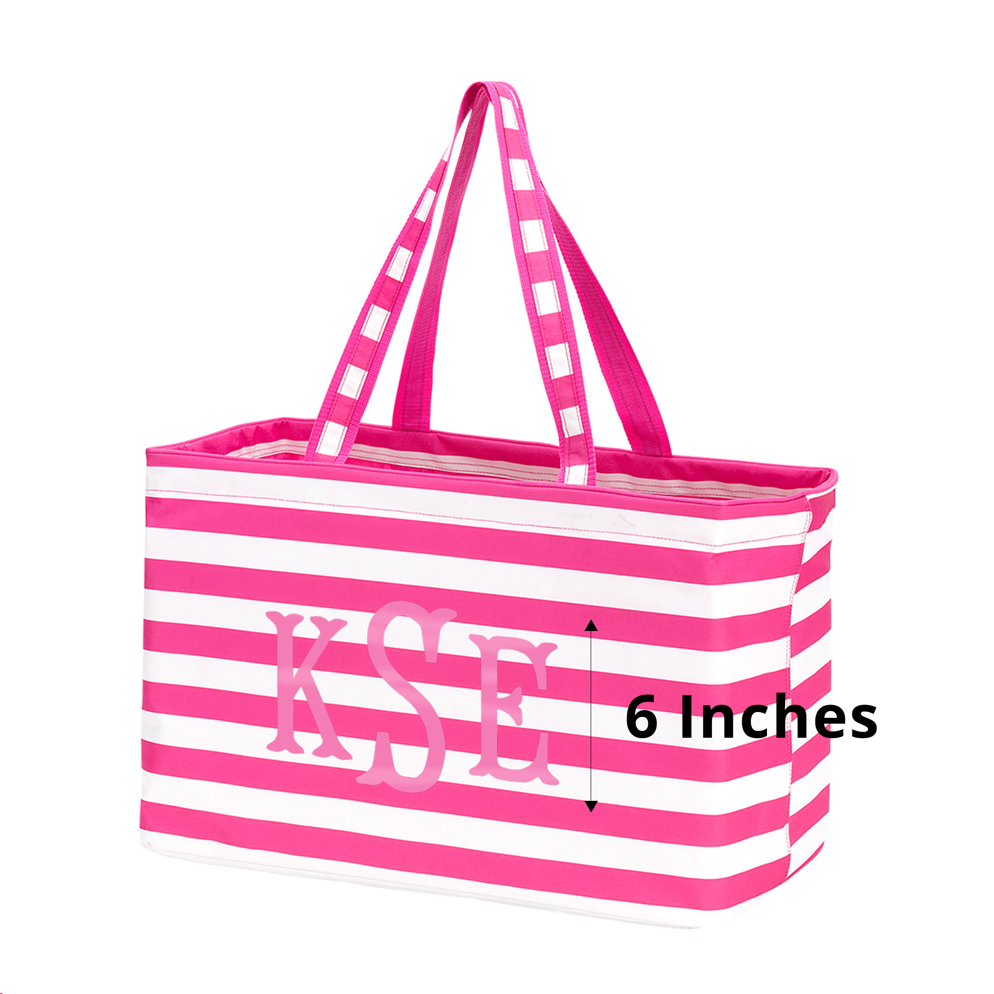 Hot Pink Stripe Ultimate Tote Bag