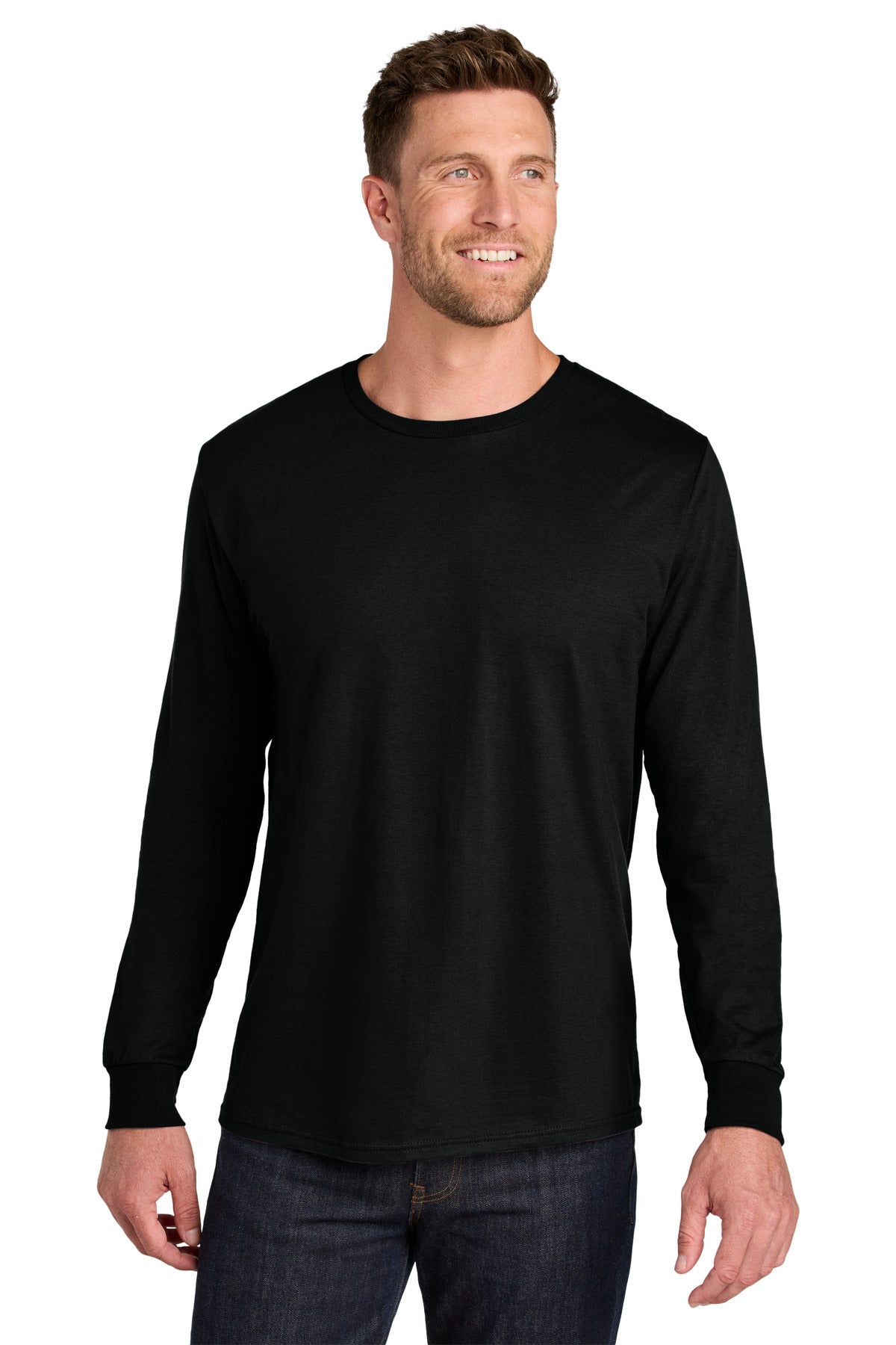 Jerzees Ultimate ™  Unisex Ring Spun Long Sleeve T-Shirt IC46L