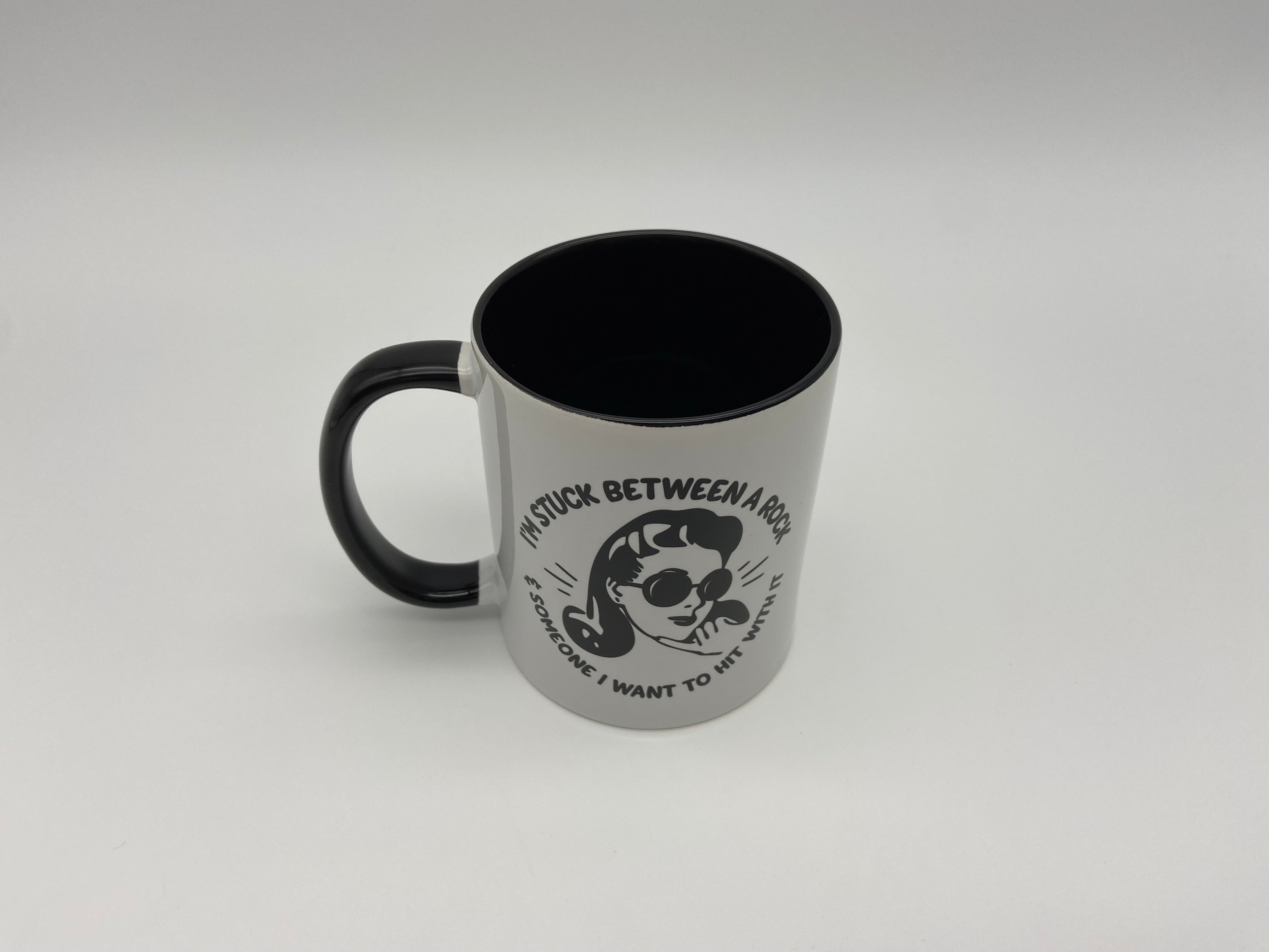 Customizable 11 oz  Black Inner Color Mug