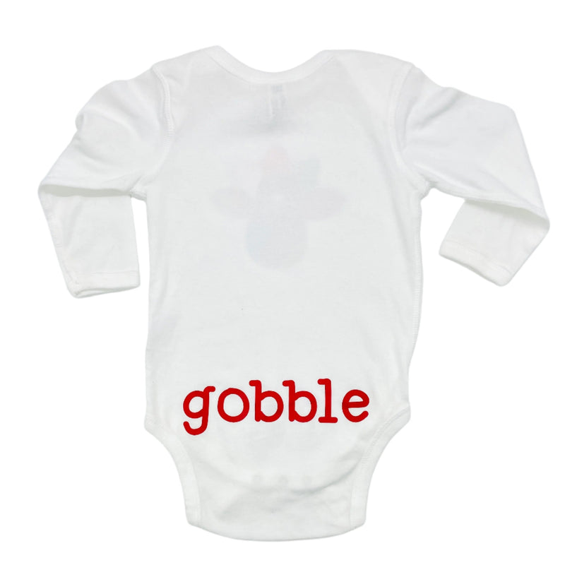 Gobble printed on rear