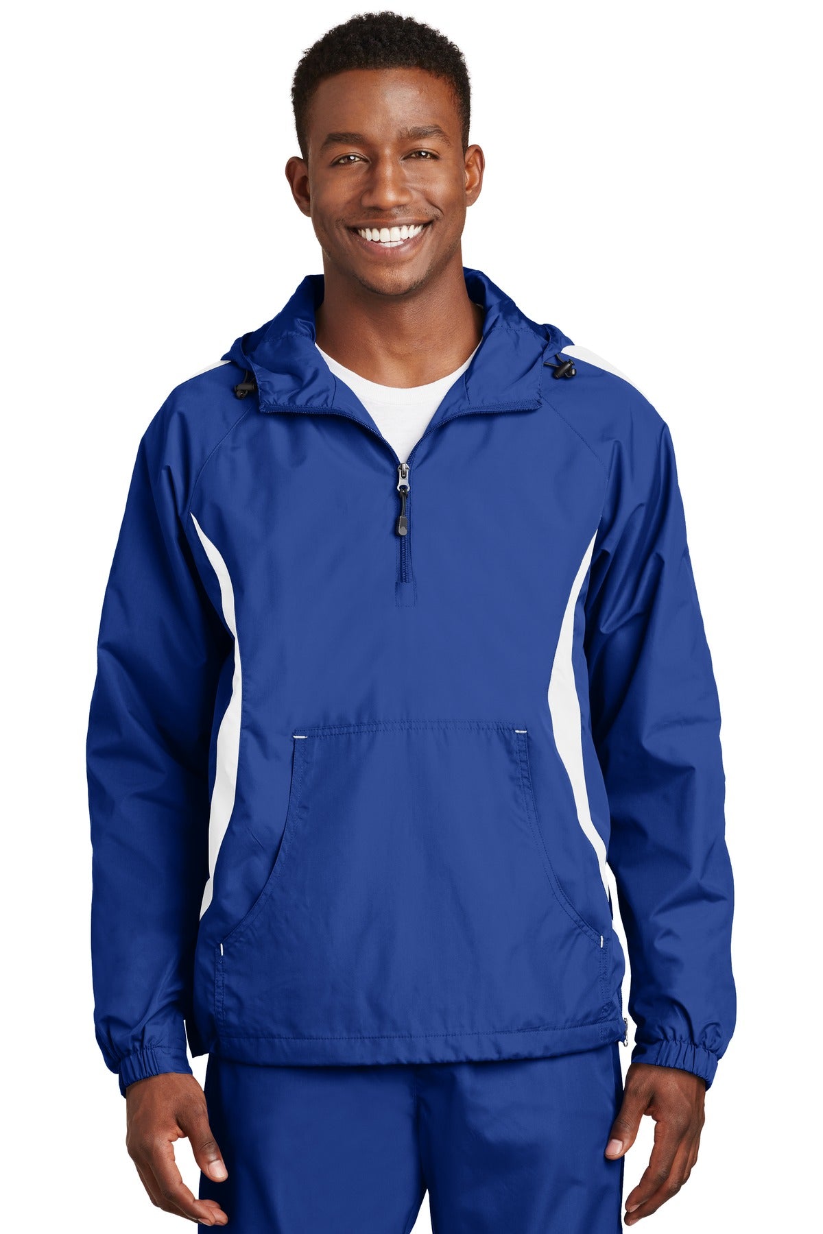 Sport-Tek ®  Colorblock Raglan Anorak. JST63