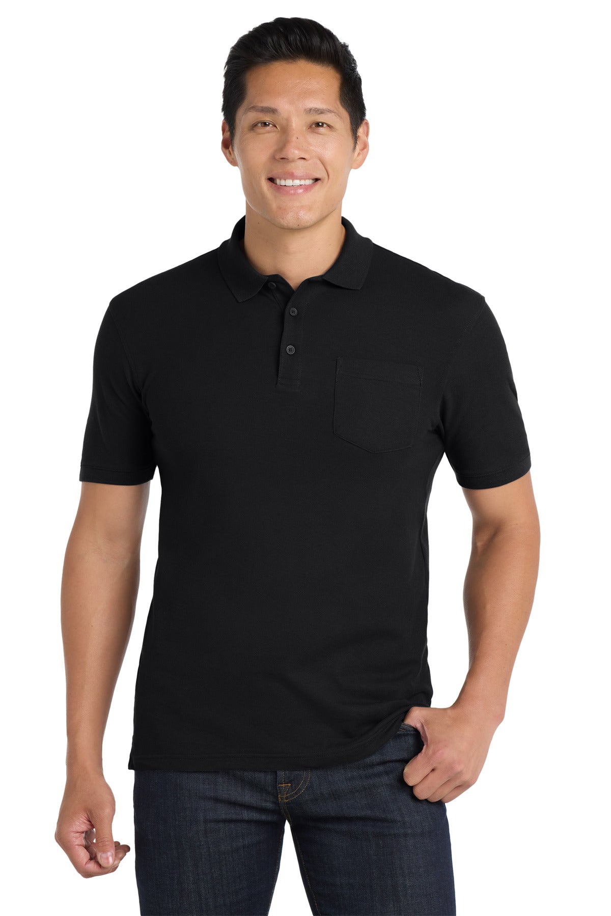 Port Authority ®  Core Classic Pique Pocket Polo. K100P