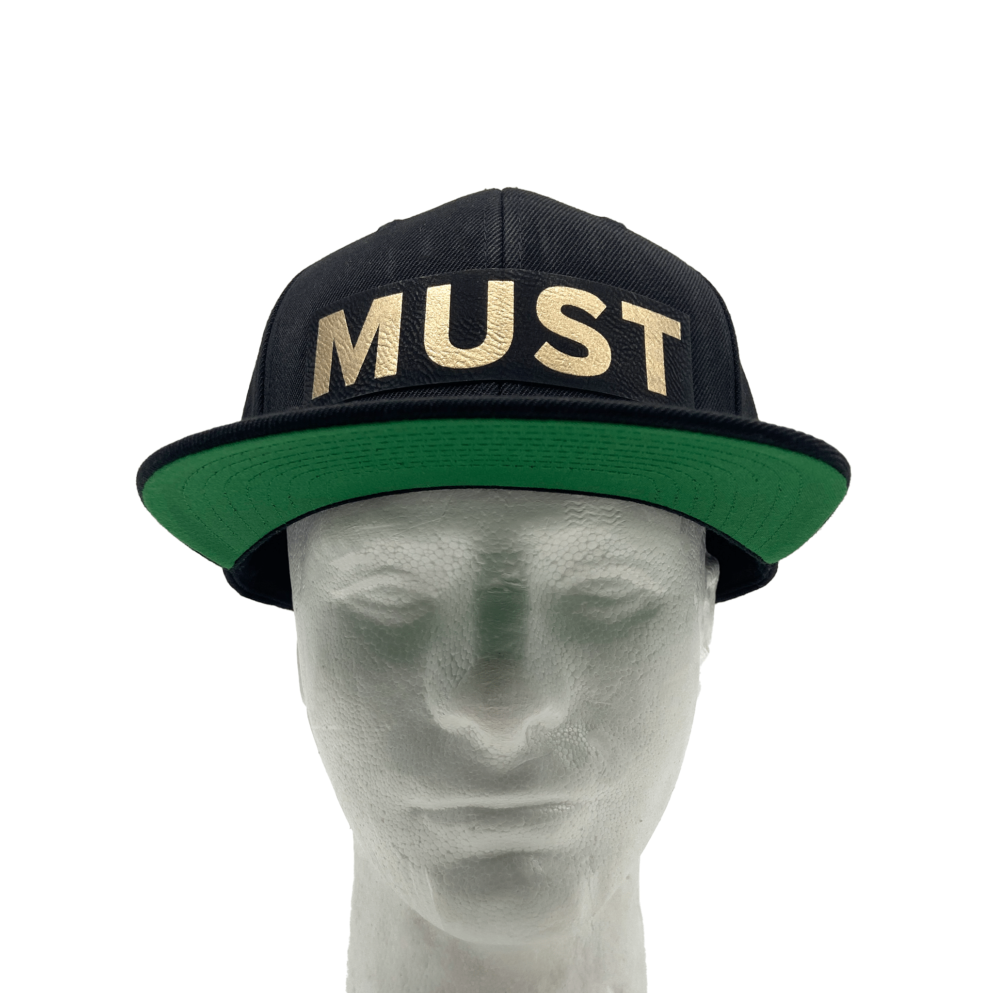 MUST Flat Bill Snapback Cap