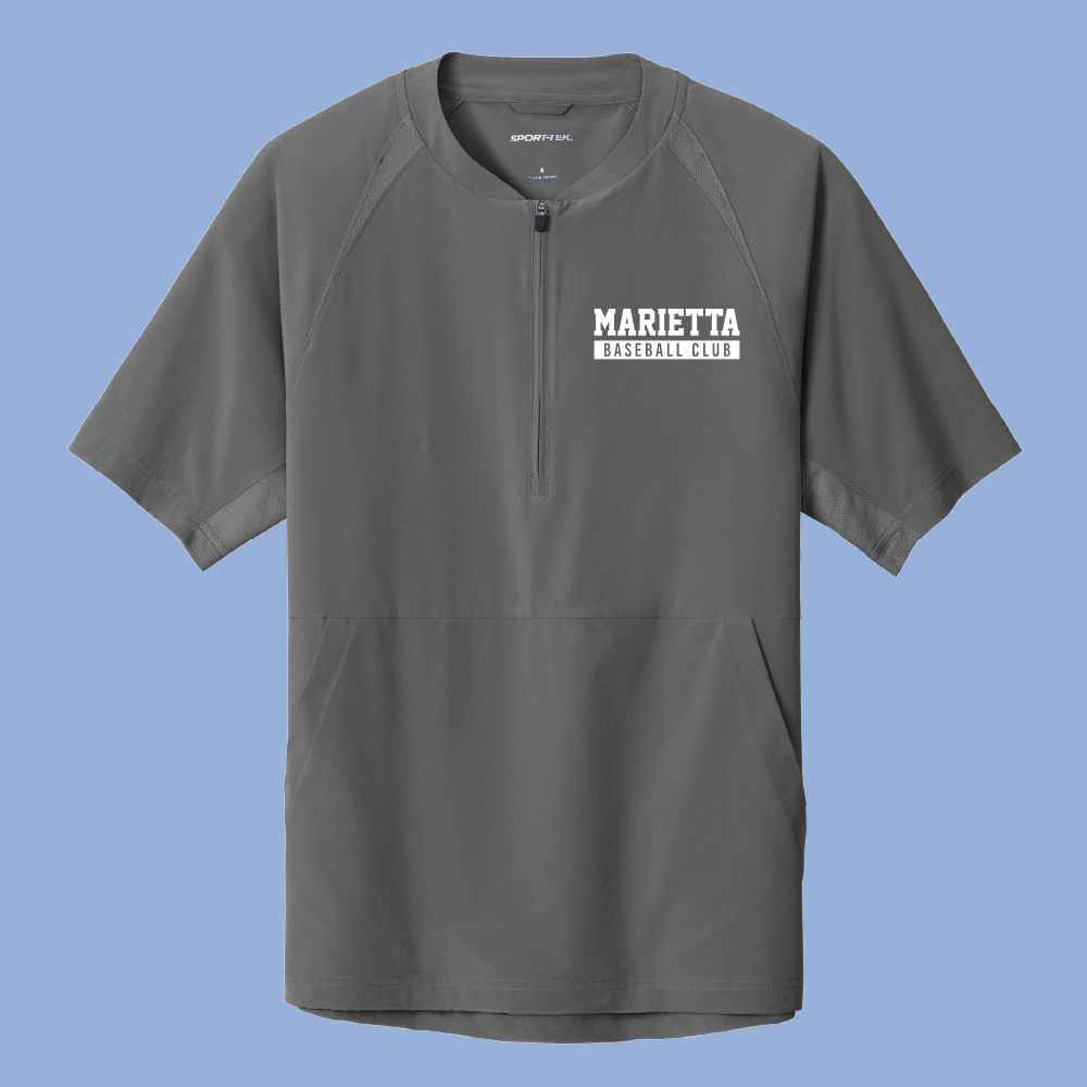 Adult Sport-Tek® Repeat 1/2-Zip Short Sleeve Jacket. JST489