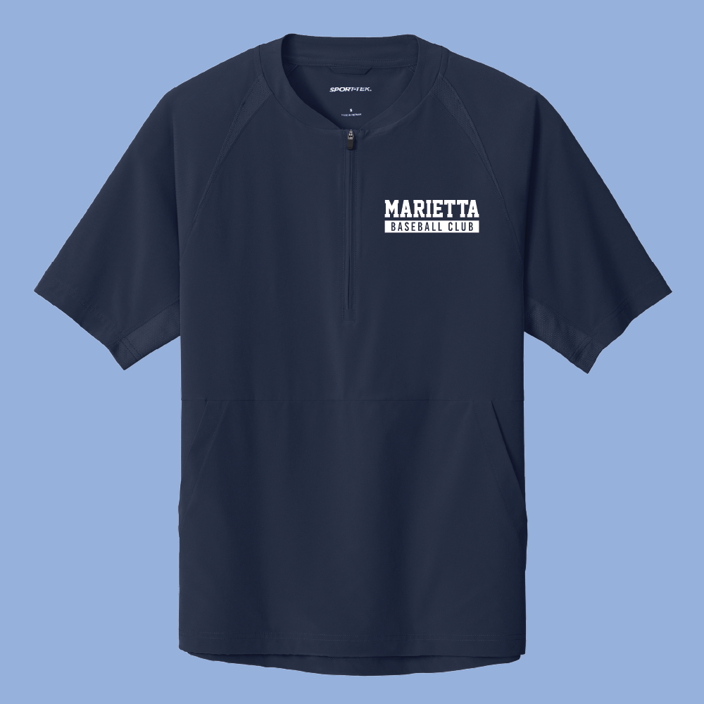 Adult Sport-Tek® Repeat 1/2-Zip Short Sleeve Jacket. JST489