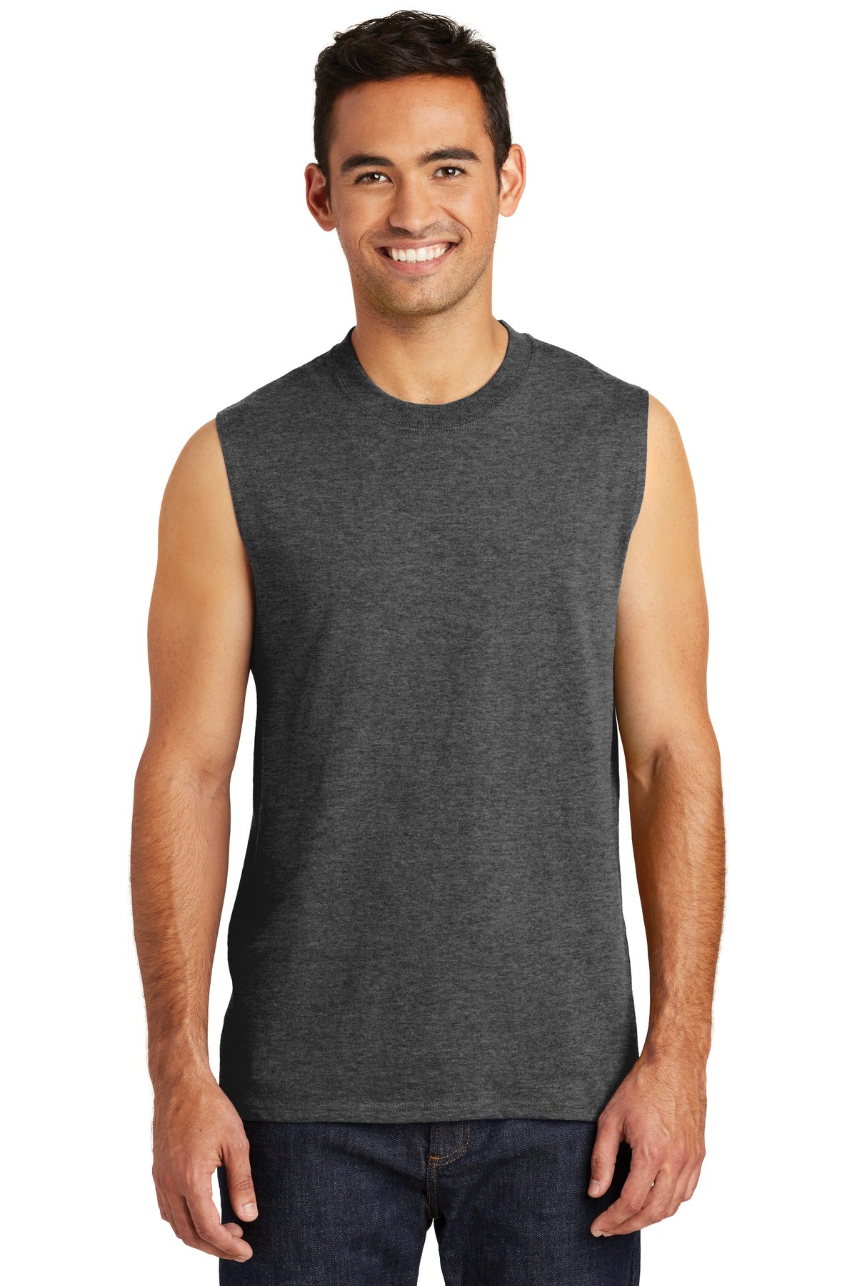 Port & Co ™  Core Cotton Sleeveless Tee. PC54SL