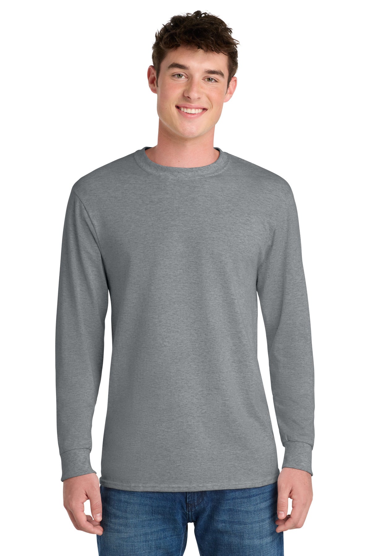Port & Co ™  Tall Long Sleeve Core Blend Tee. PC55LST