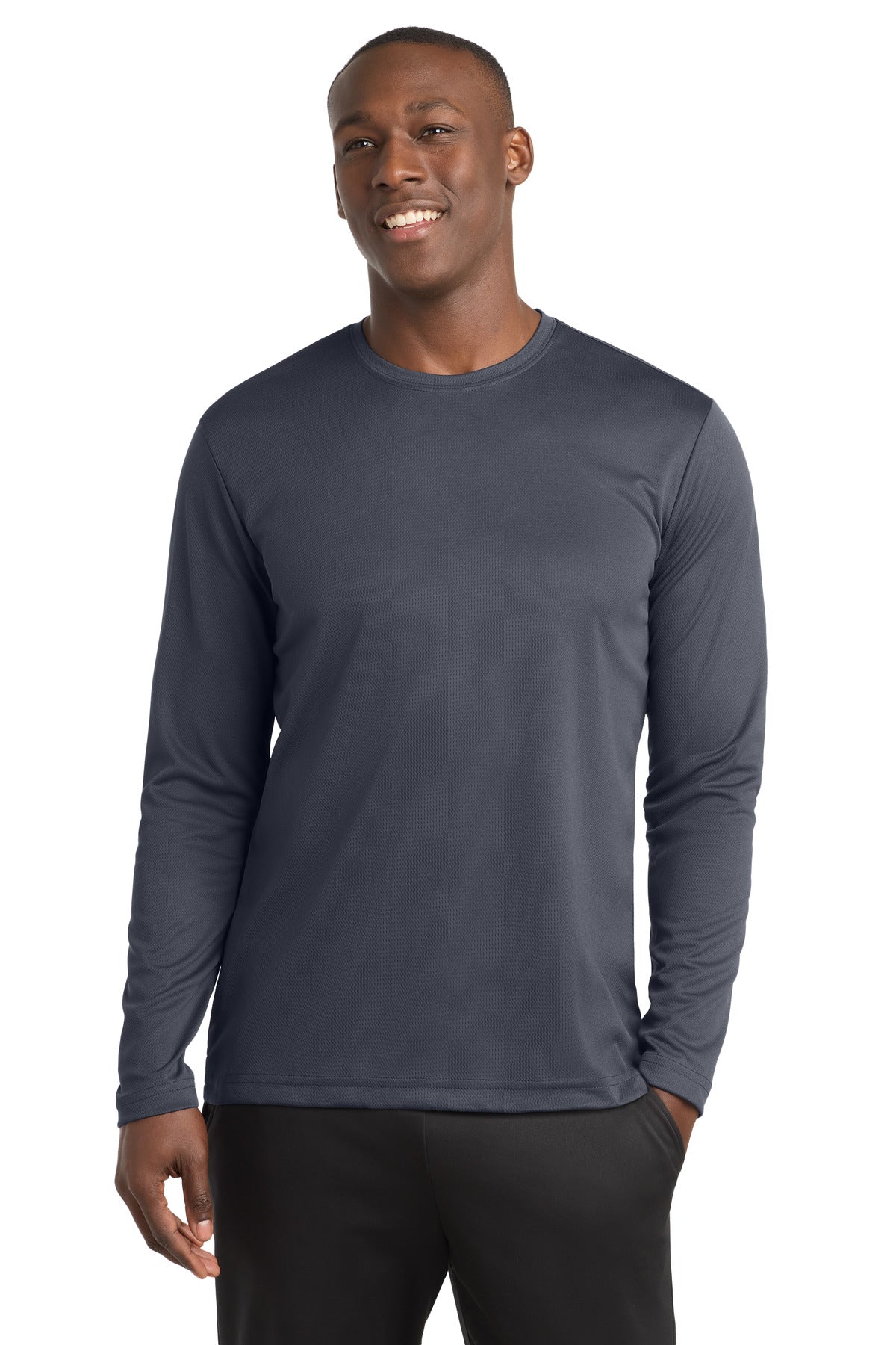 Sport-Tek ®  PosiCharge ®  RacerMesh ®  Long Sleeve Tee. ST340LS