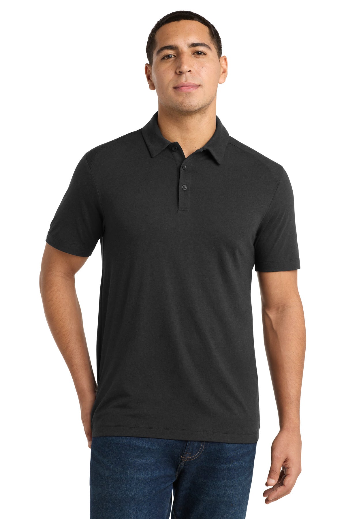 Sport-Tek  ®  PosiCharge  ®  Tri-Blend Wicking Polo. ST405