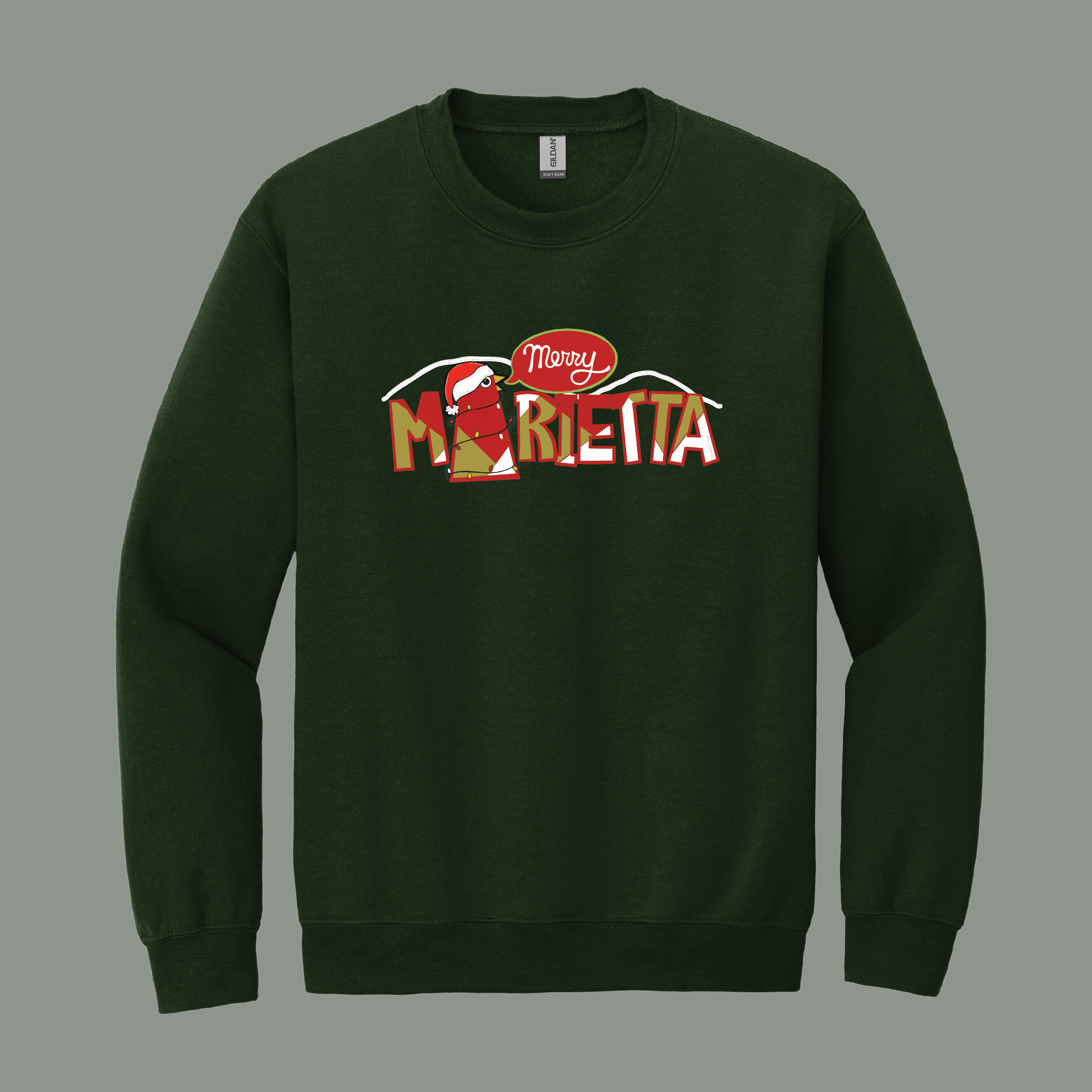 2025 Holiday Art Adult Sweatshirt