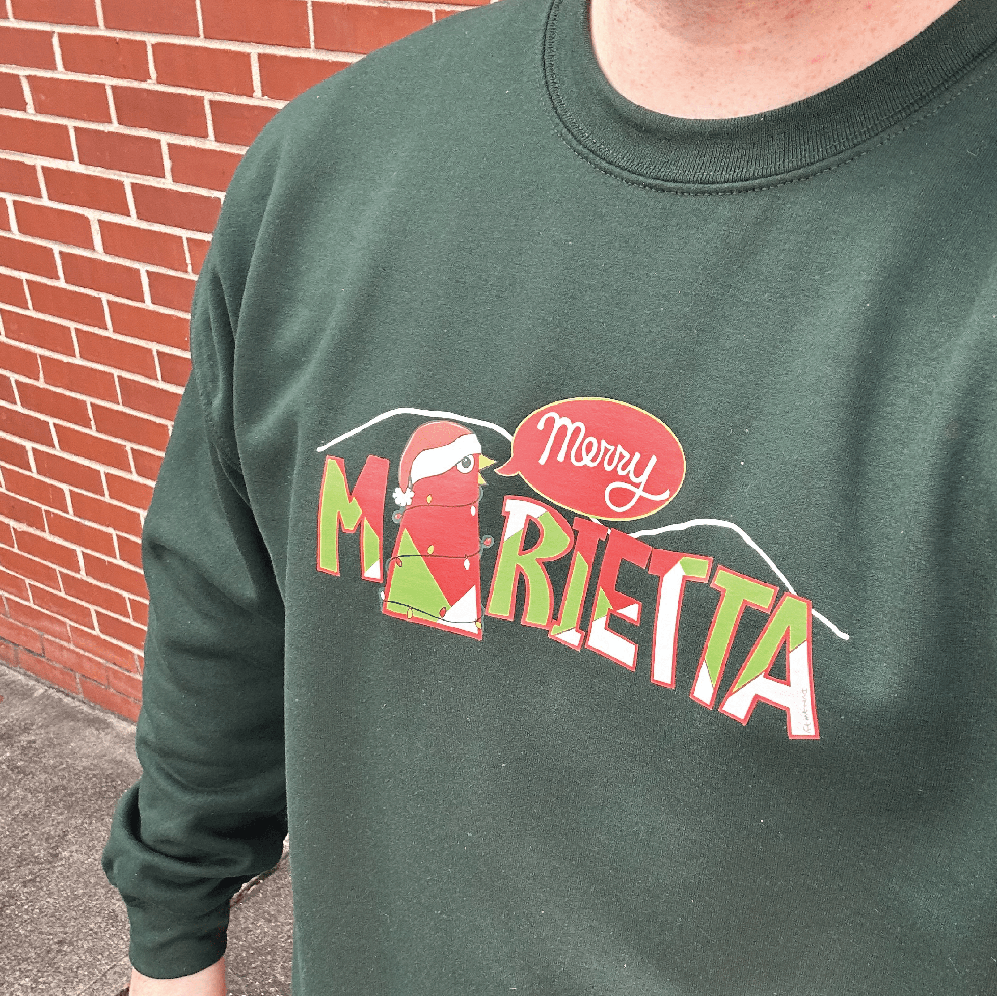 2025 Holiday Art Adult Sweatshirt