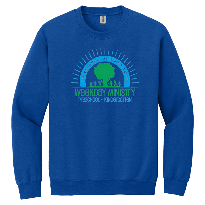 Weekday Logo Adult Crewneck Sweatshirt