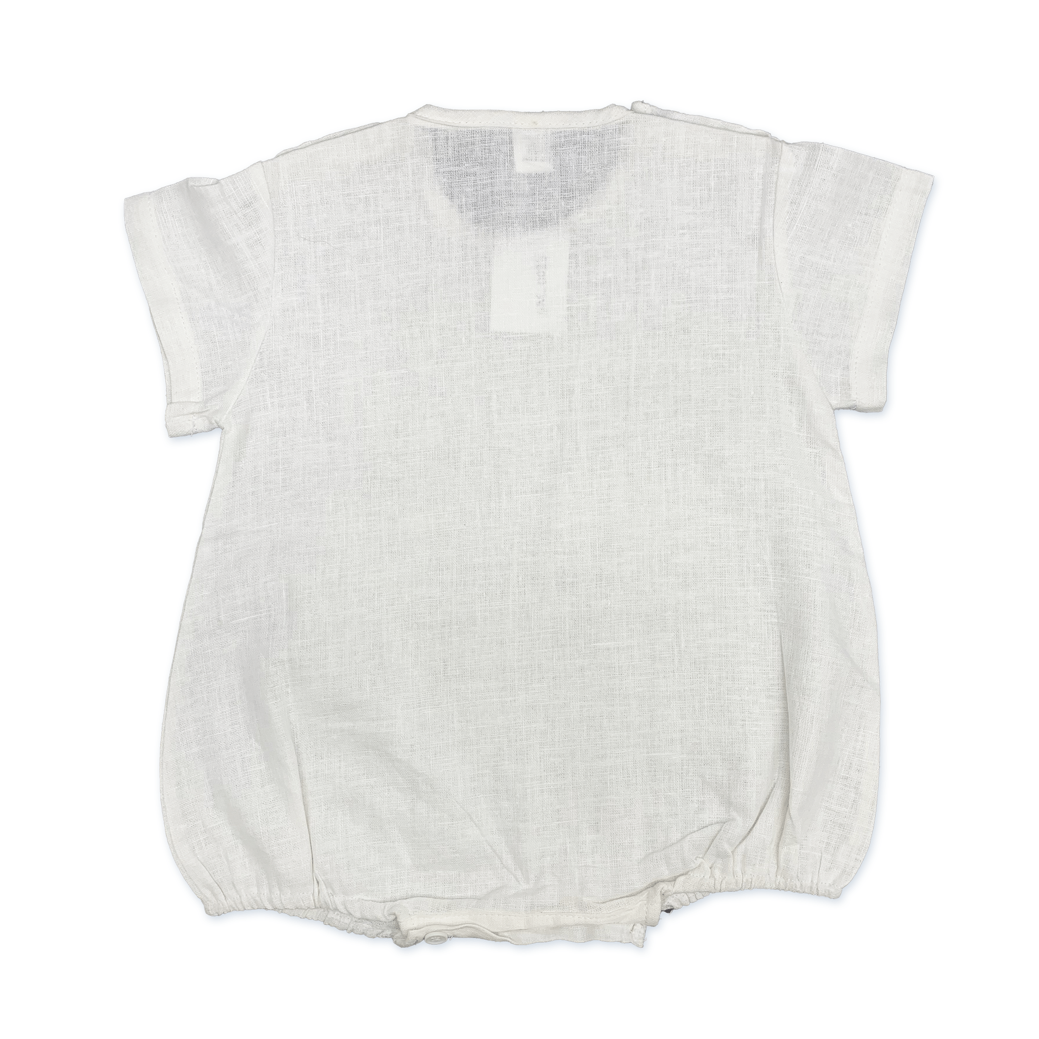 White Linen Onesie