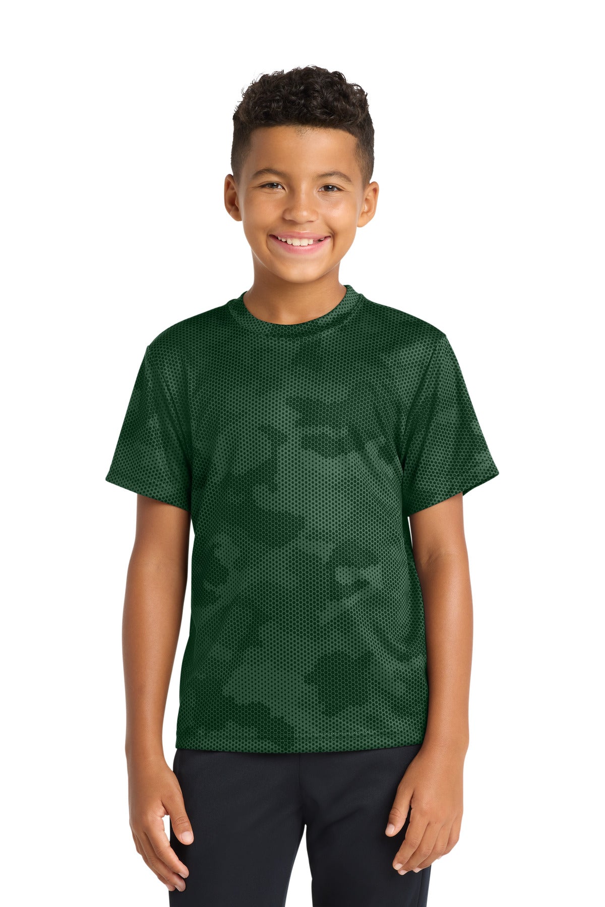 Sport-Tek ®  Youth CamoHex Tee. YST370