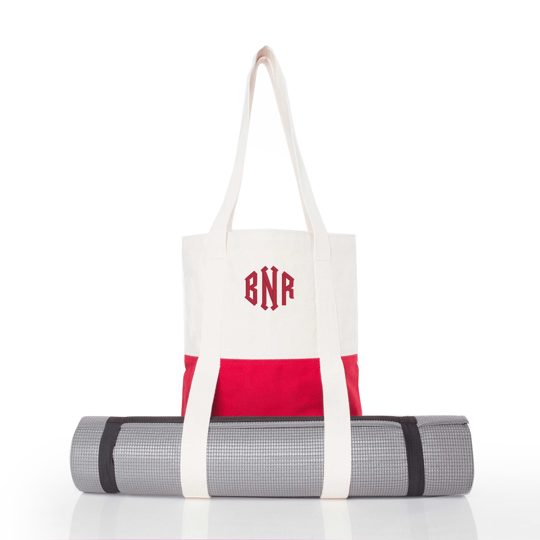 Yoga Tote Bag Red