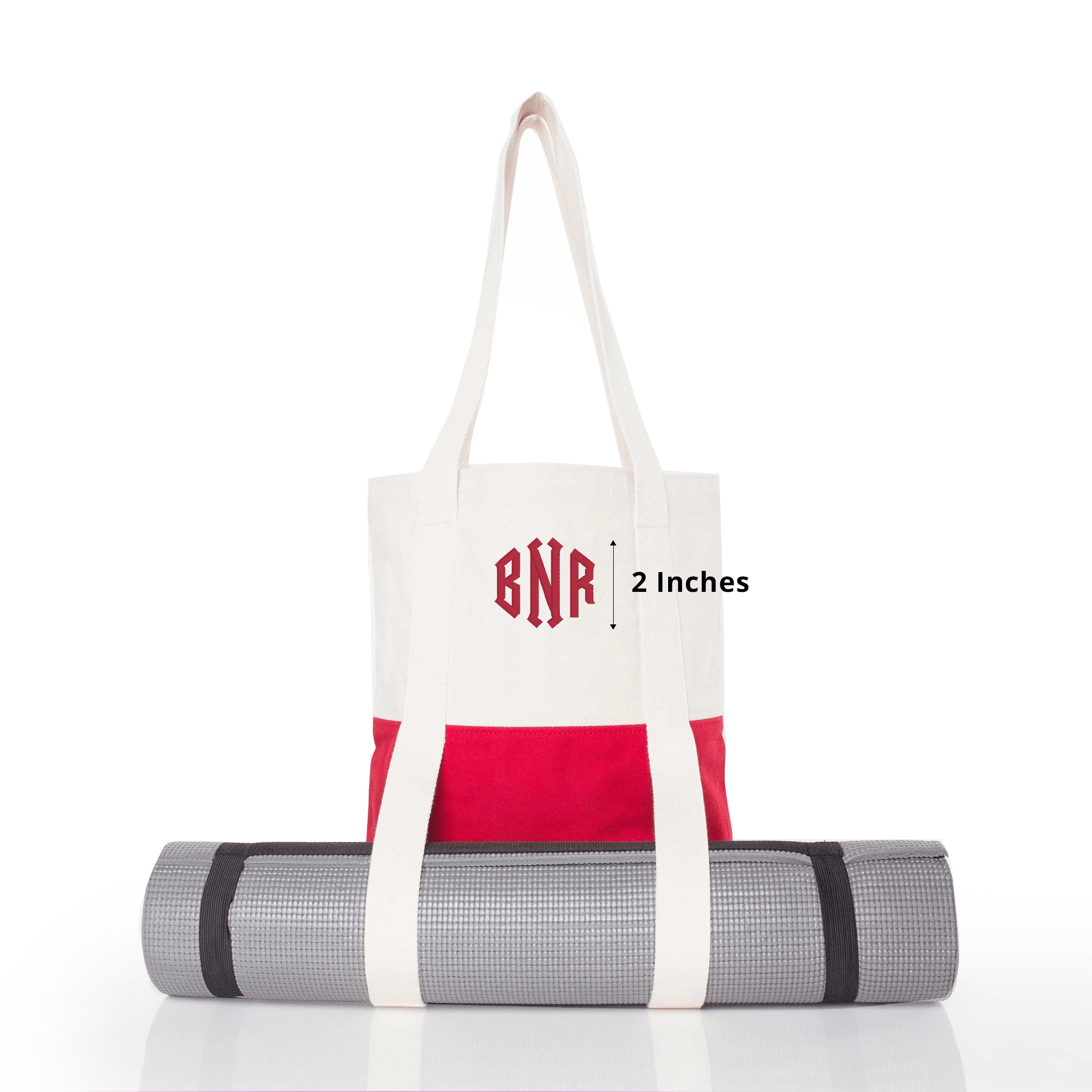 Yoga Tote Bag Red