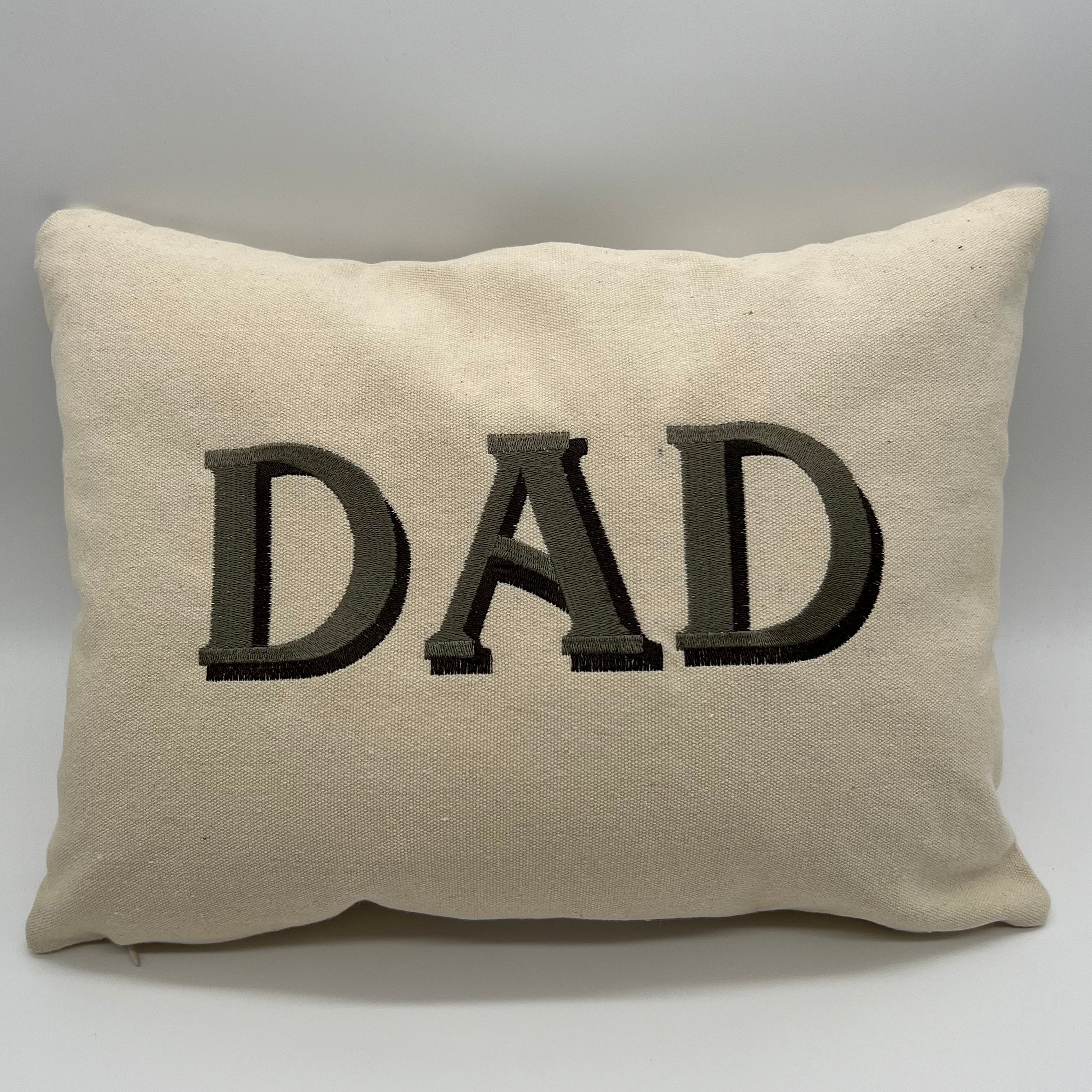 “DAD” Lumbar Pillow