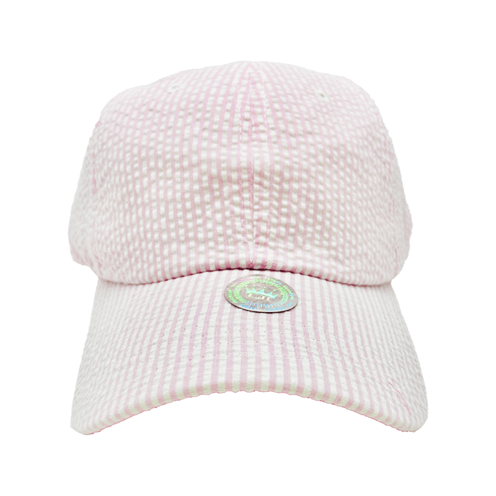 ◆KODAK◆ Breezepop Seersucker Ball Cap PINK Ladies' Seersucker Ballcaps | Sew Dreams Come True
