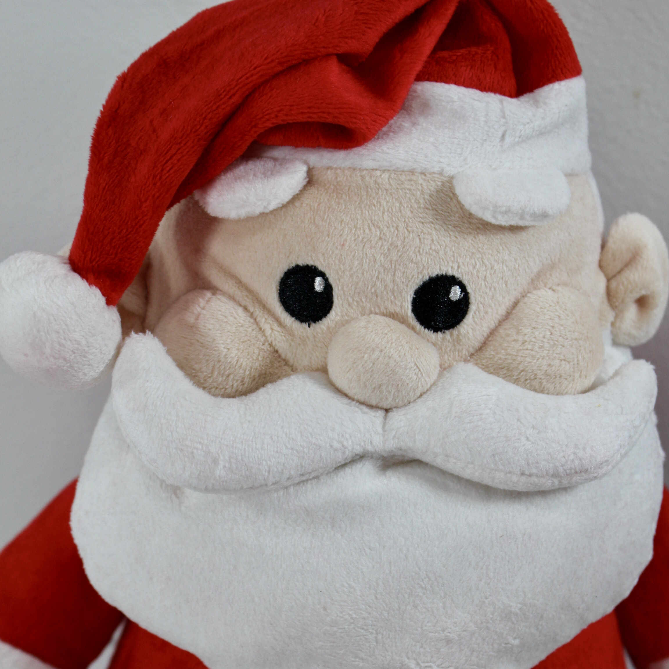 Custom Embroidered Stuffed Animal - "Santa Claus"