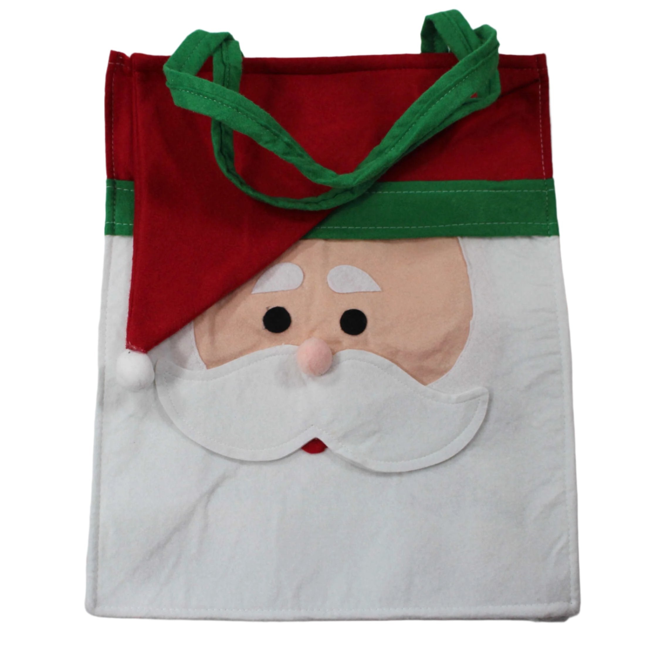 Monogram Santa Tote Bag