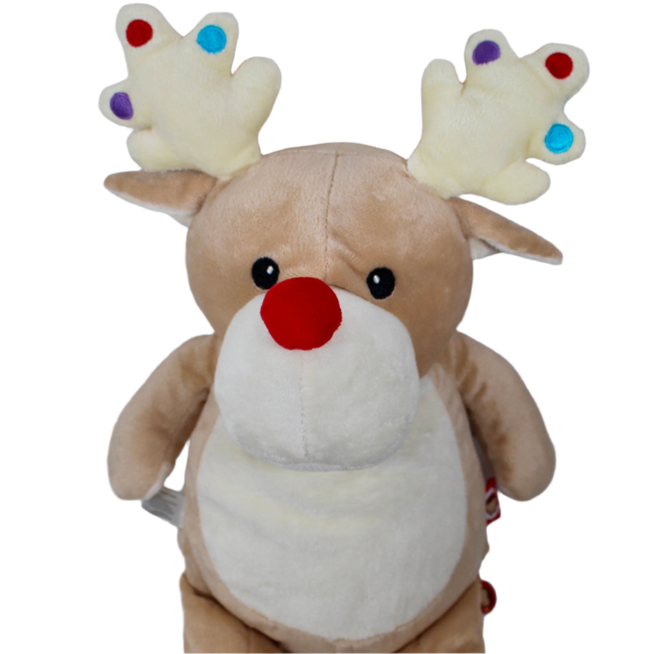 Custom Embroidered Stuffed Animal - "Reindeer"