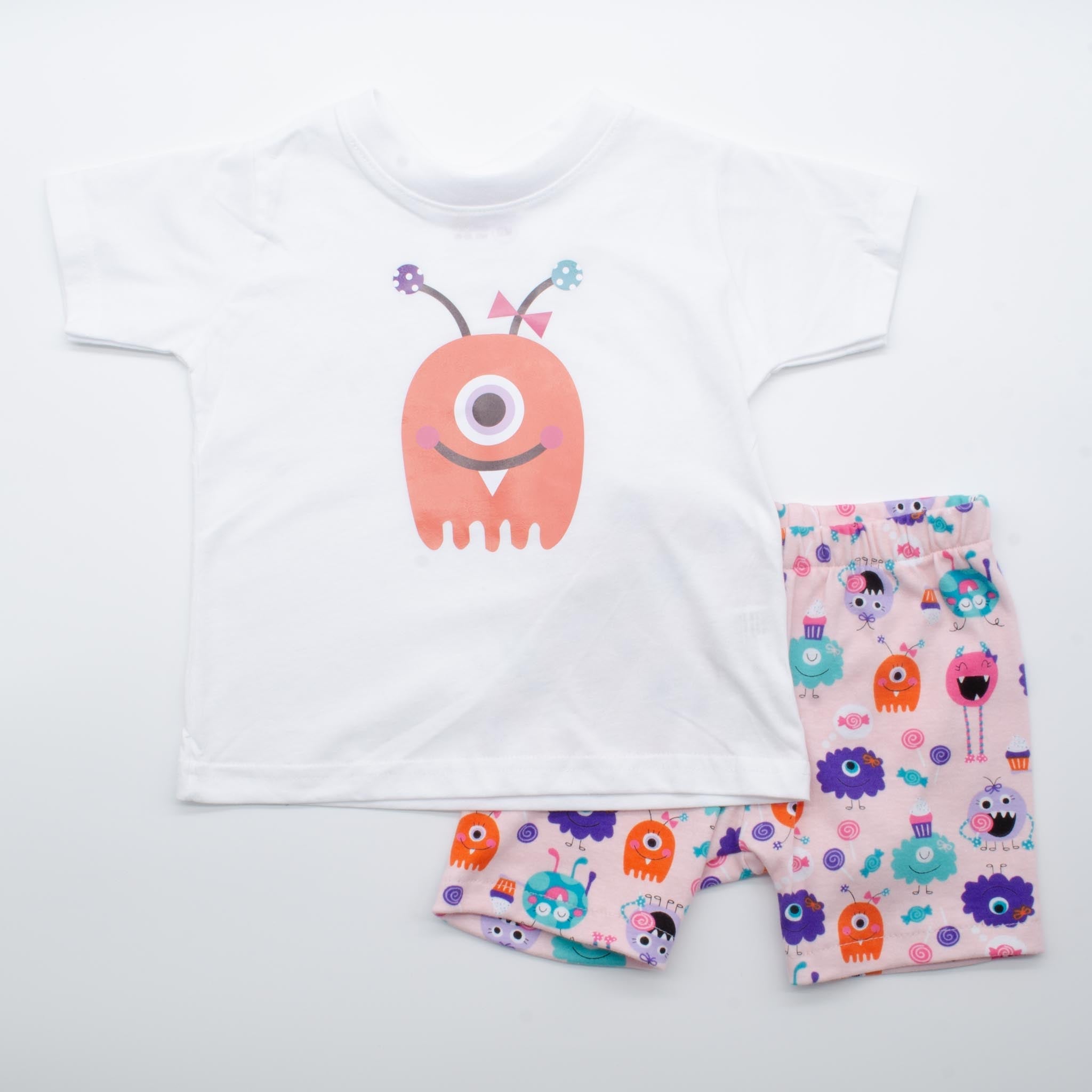 Doodle Monster Outfit for Baby