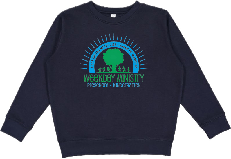 Weekday Logo Adult Crewneck Sweatshirt